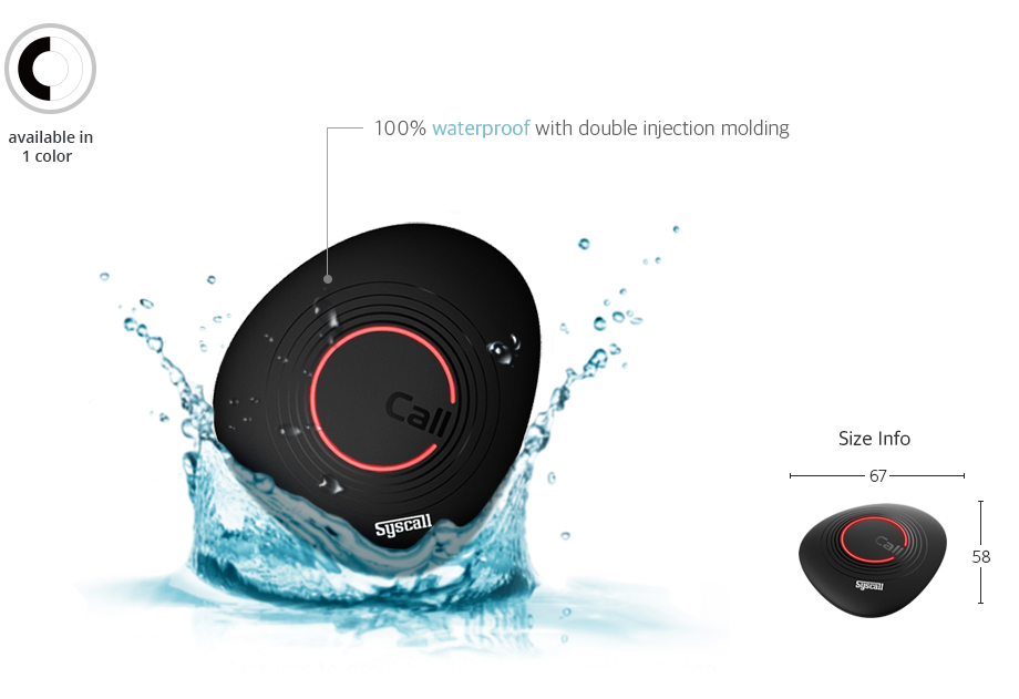 Silicon button : Prevent breakage, water/dust infusion