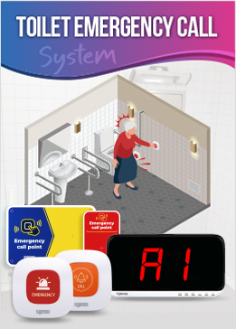TOILET EMERGENCY CALL SYSTEM